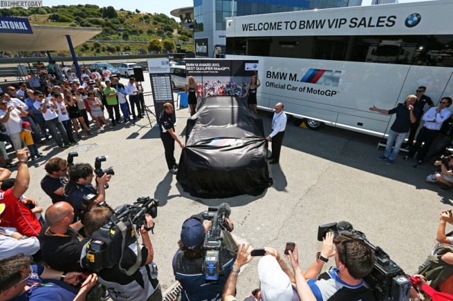 2013 BMW M Award: BMW M6 Coupe Frozen Black for best MotoGP qualifier