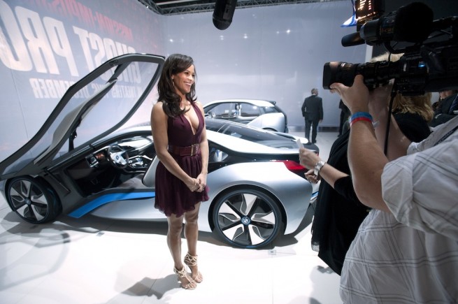BMW LA Auto Show Paula Patton