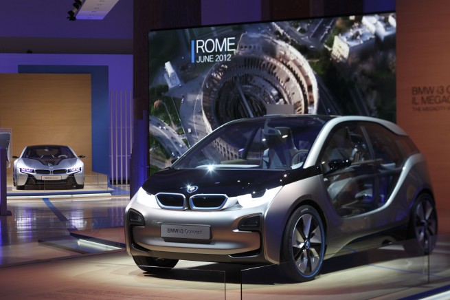 Roma 20 giugno 2012, Palazzo delle Esposizioni BMWi. Born Electric Tour