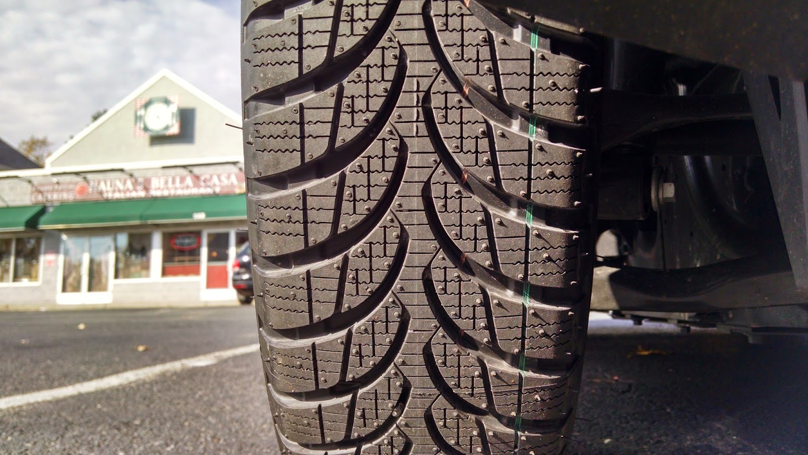 Bmw summer tires in winter #7