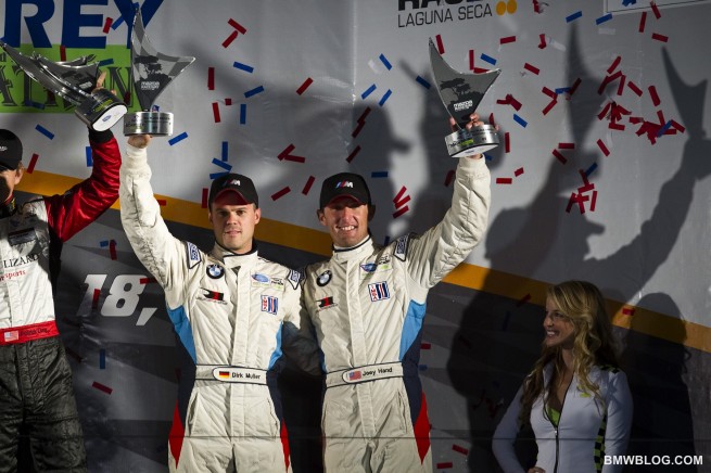 ALMS Monterey: BMW RLL Finishes 2nd and 4th to Clinch the GT Driver and Team Championships