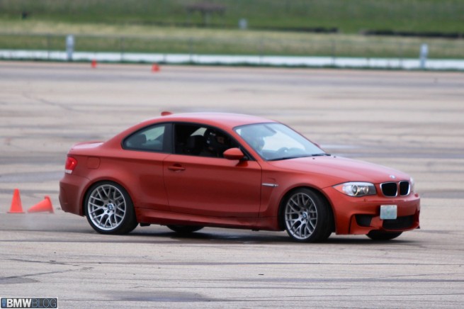 M Dynamic Mode and M Differential Lock in a BMW 1M