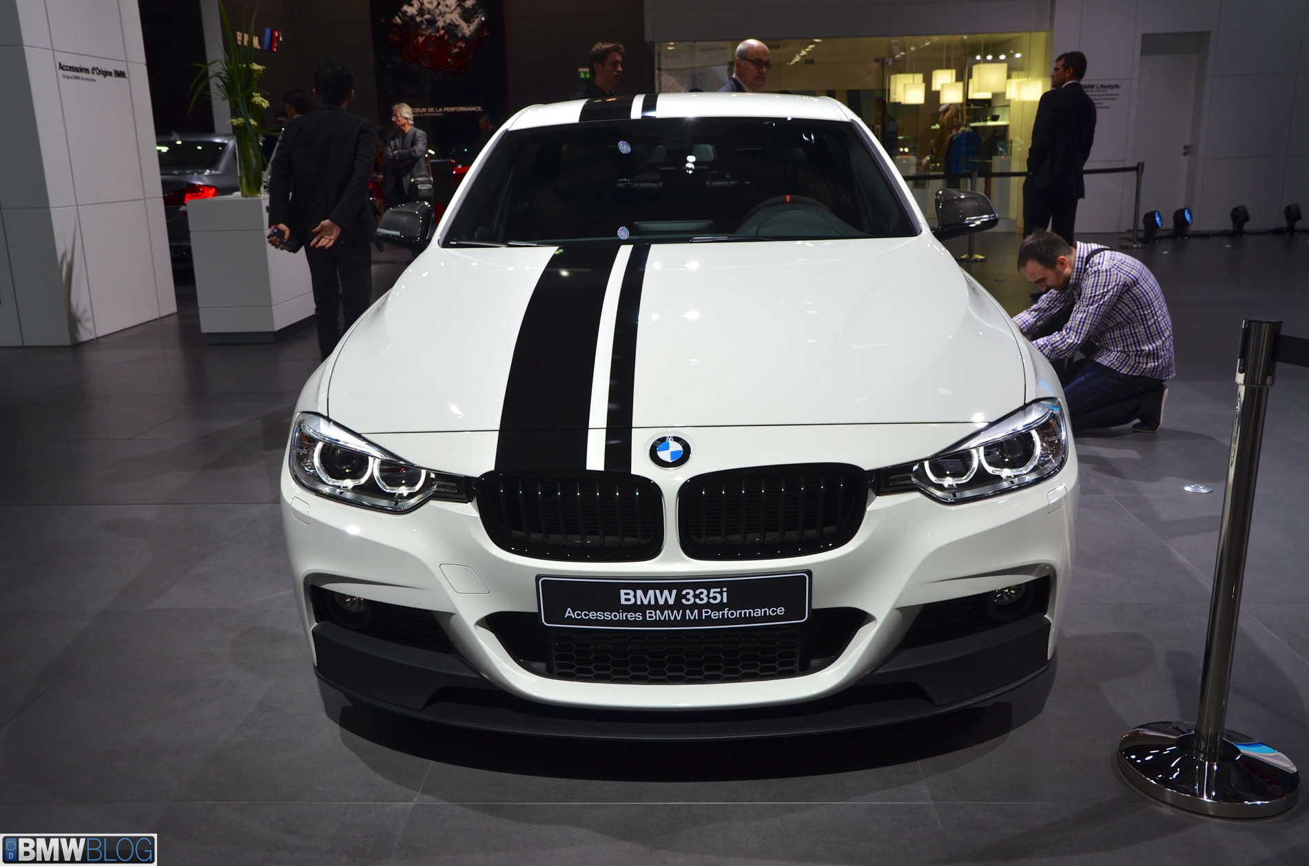 Bmw performance racing stripes #7