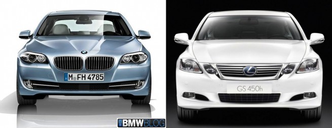 Comparison: BMW 5 Series Hybrid vs Lexus GS 450h
