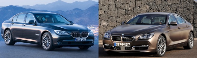 Dilema cumparatorului: BMW Seria 6 Gran Coupe sau BMW Seria 7?