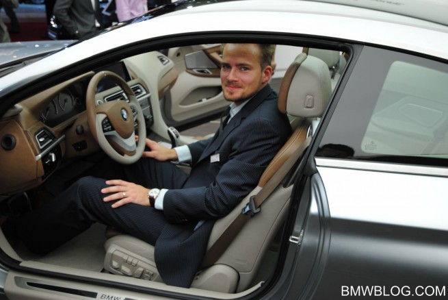 Interviu in exclusivitate cu Christian Bauer – Designer de interior BMW Seria 6 Coupe