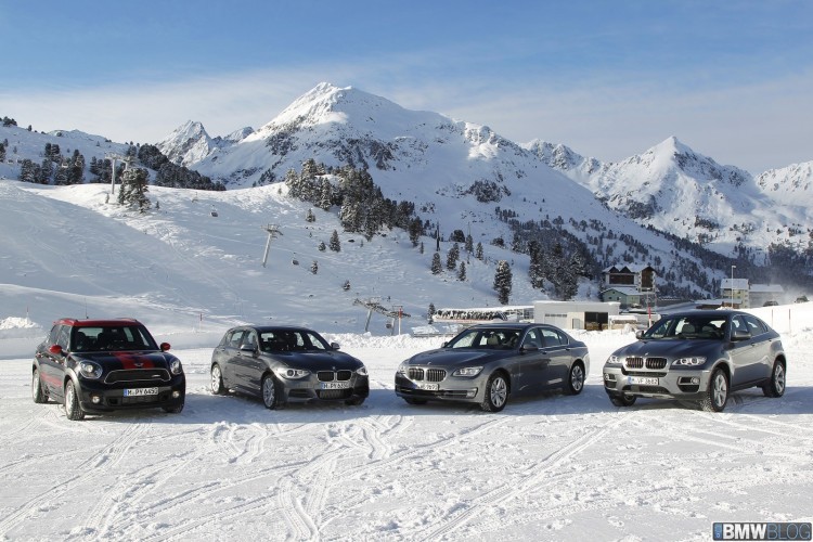 Bmw 6 series winter driving