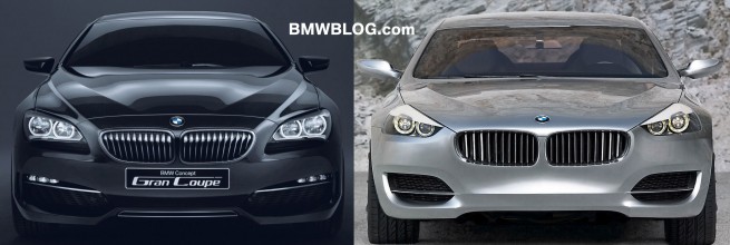 bmw-gran-coupe-vs-cs-concept Photo Comparison: BMW Gran Coupe vs. BMW CS Concept