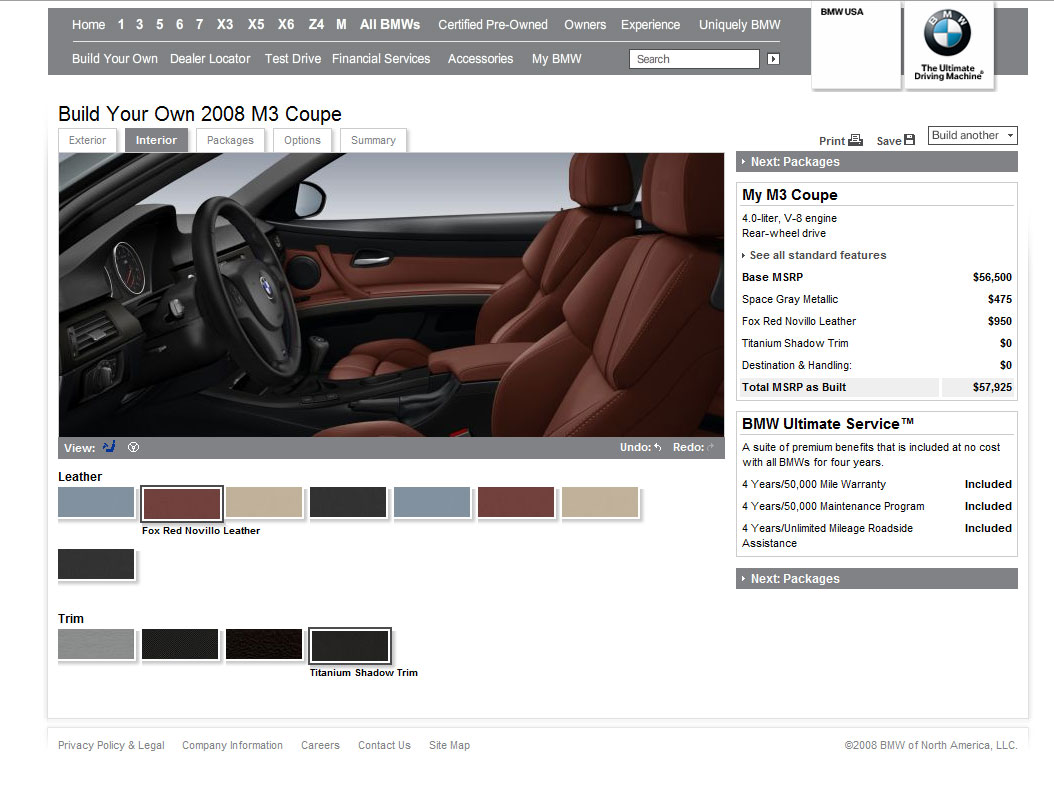Bmw Fox Red