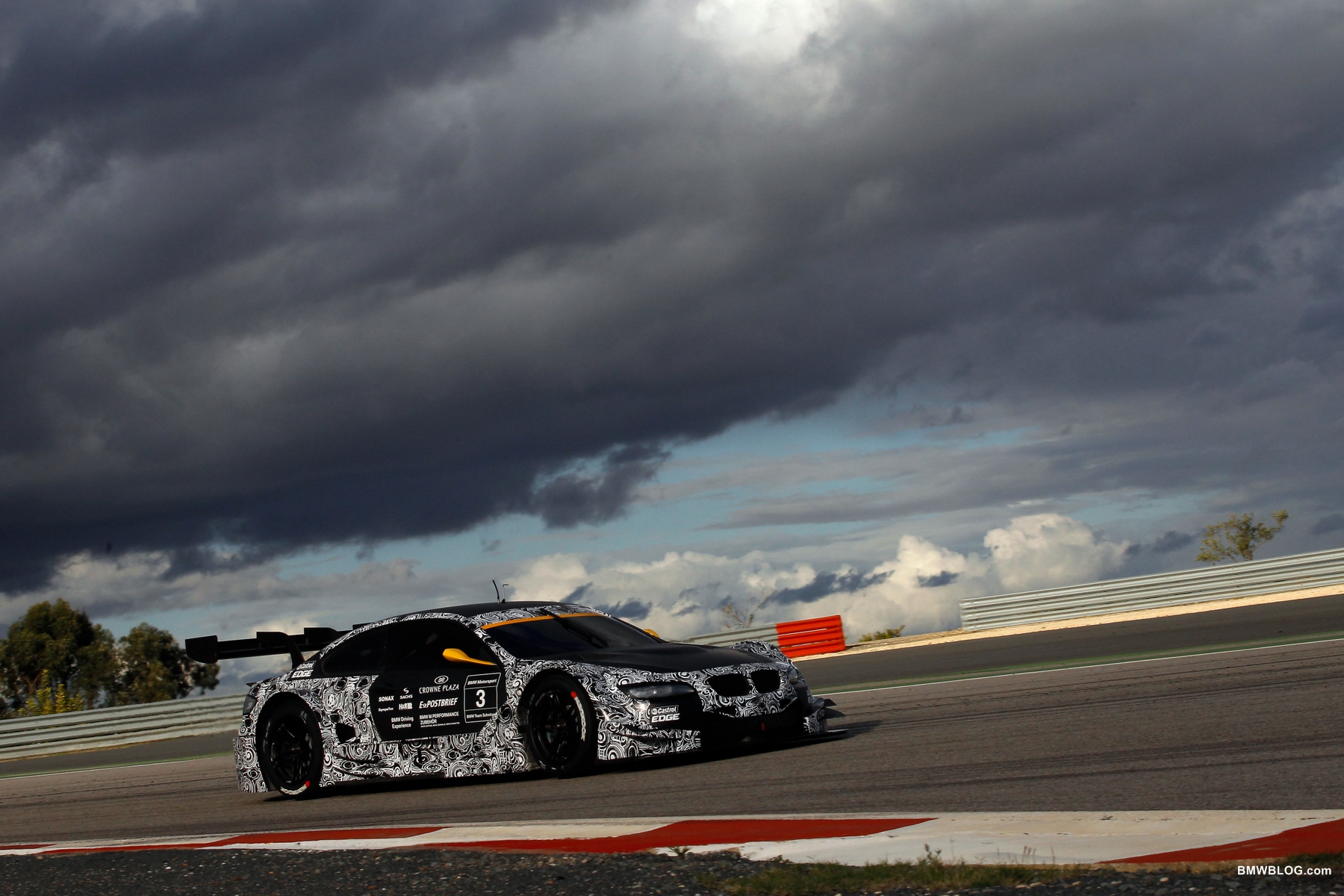 Bmw m3 dtm testing #5