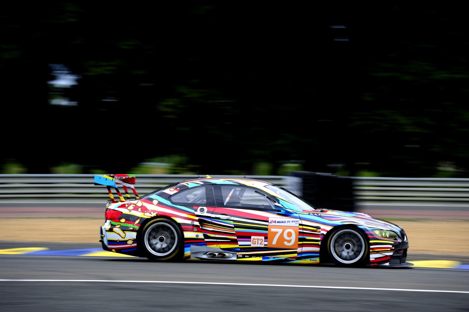 BMW GT2 M3 Jeff Koons Art Car