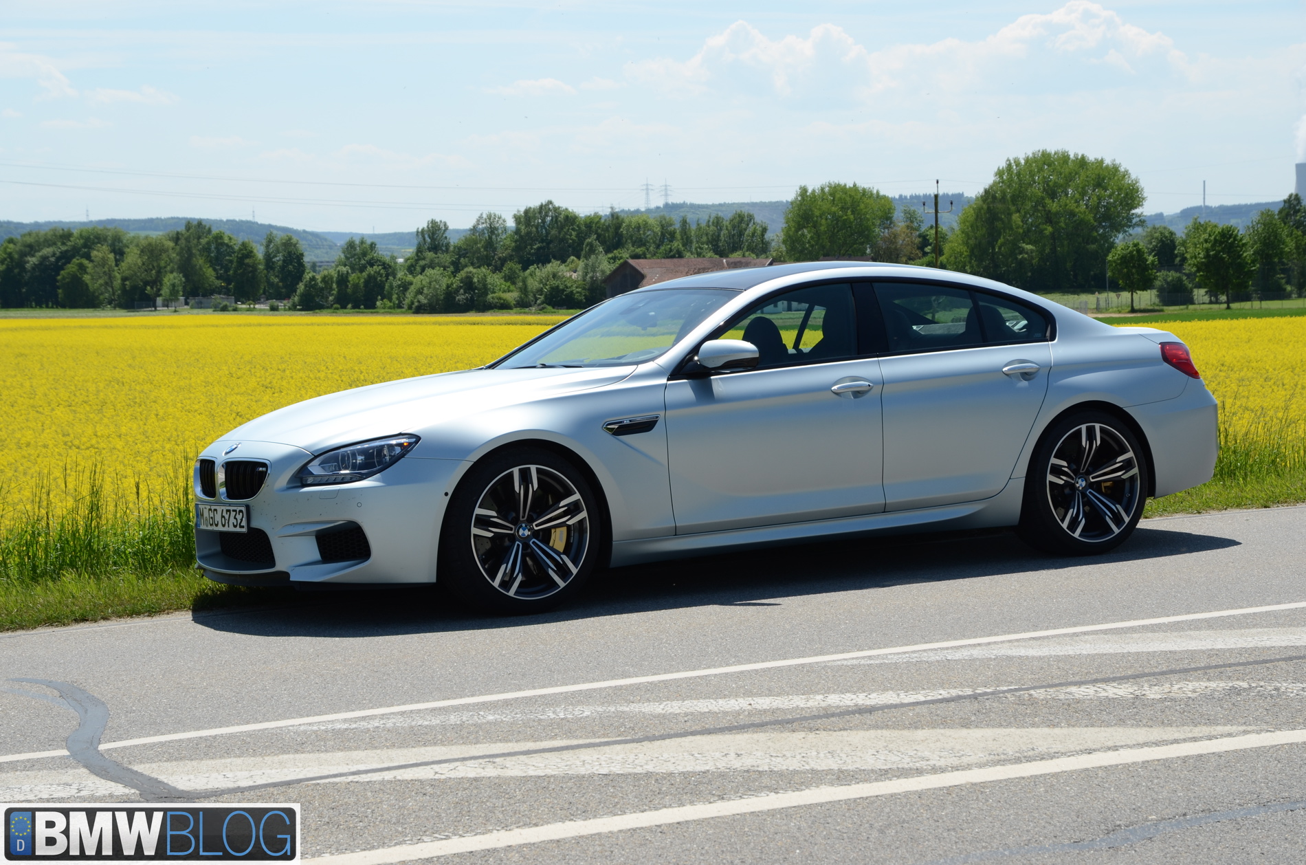 Bmw m6 gran coupe test video #3