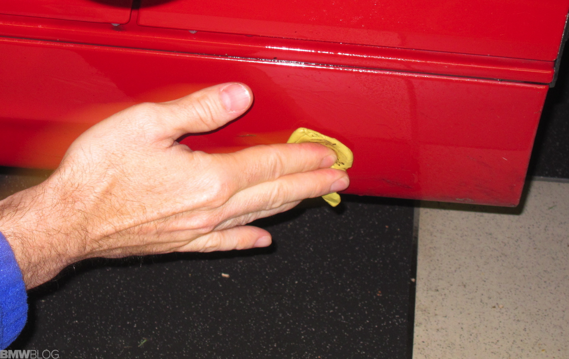 Waxing your bmw #4