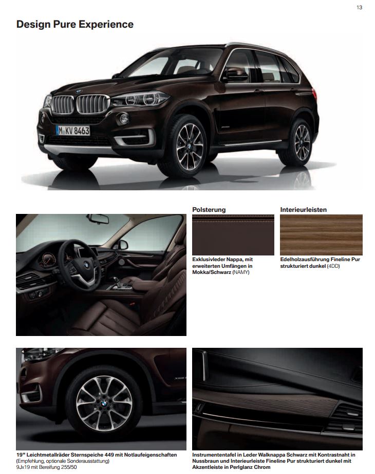 2014 BMW X5 M Sport, X5 M50d, and X5 Luxury Line