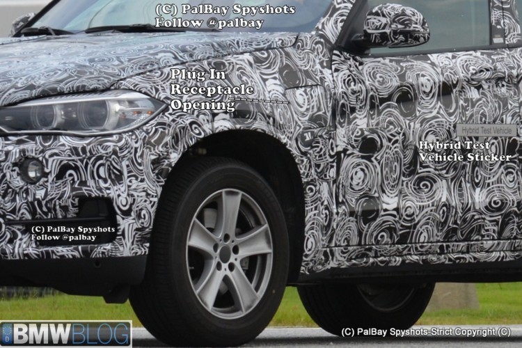 bmw x5 hybrid edrive 01 750x500 Spied: BMW X5 Hybrid
