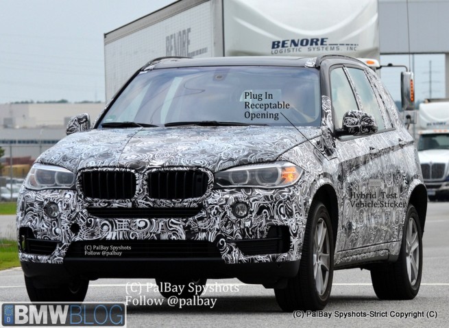 bmw x5 hybrid edrive 04 655x478 Spied: BMW X5 Hybrid