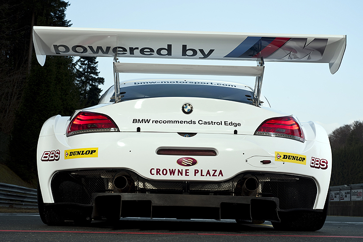 The BMW Z4 GT3 will be used in championship races according to GT3 rules