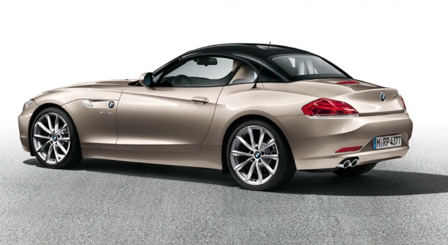 2013 BMW Z4 with Black and Silver Top