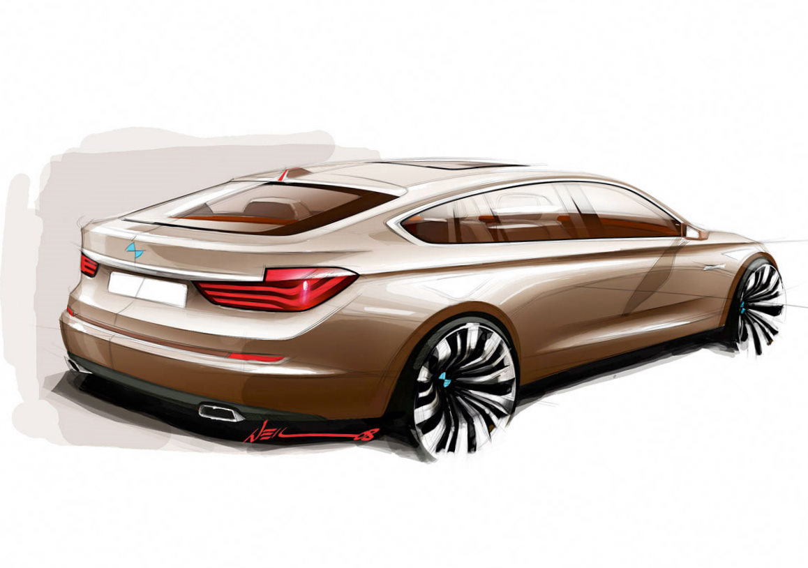 Bmw concept car drawings
