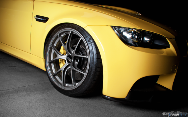 bmwm-m3-dakar-yellow-supercharged-08 Dakar Yellow E90 BMW M3 Supercharged by EAS