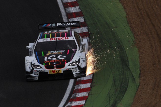 Podium at Brands Hatch for DTM champion Bruno Spengler