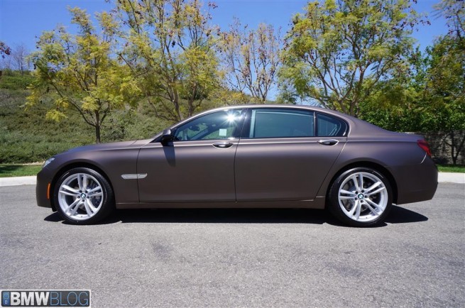 First Frozen Bronze Metallic BMW 750Li in the U.S.