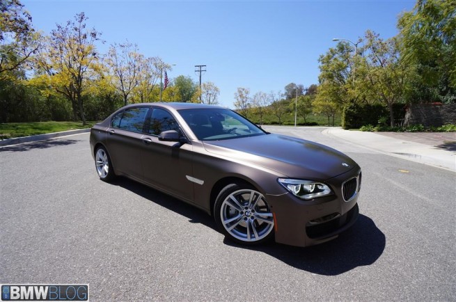 First Frozen Bronze Metallic BMW 750Li in the U.S.