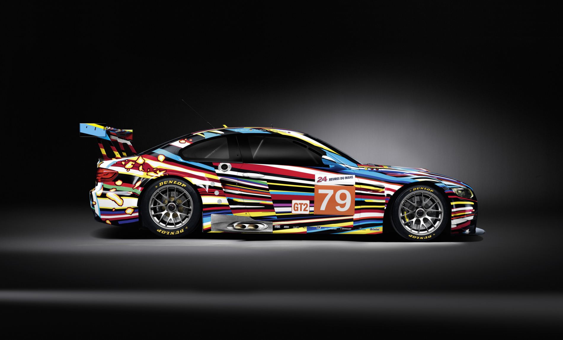 Bmw m3 gt2 art car jeff koons model #2
