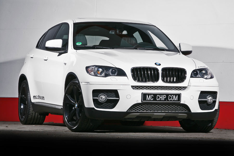  on allblack 20 inch wheels Named the White Shark the MCCHIP X6 gets 