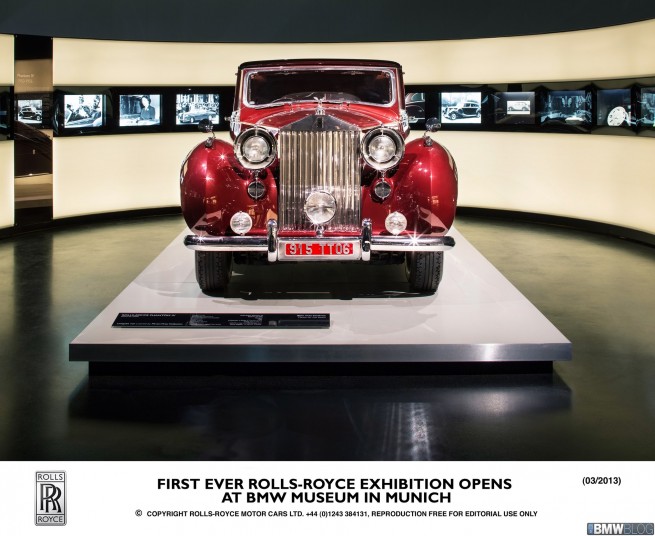 First ever Rolls Royce exhibition at the BMW Museum Photo First ever Rolls Royce exhibition at the BMW Museum
