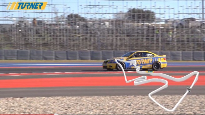 A Lap around F1 track in Austin in the Turner M3 with Bill Auberlen Photo A Lap around F1 track in Austin in the Turner M3 with Bill Auberlen