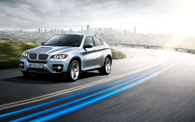 wallpaper_widescreen_BMW X6 Hybrid