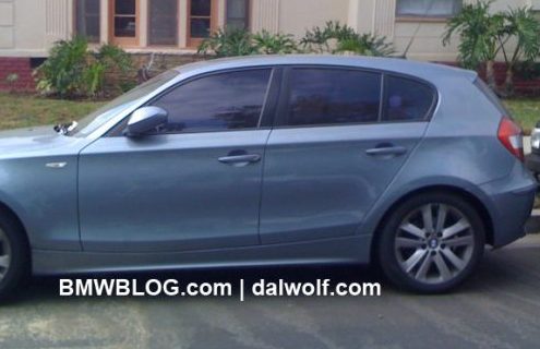 BMW 1 Series Hatchback spotted in Los Angeles