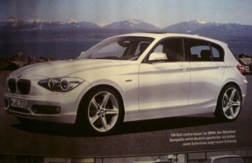 Latest Renderings: 2012 BMW 1 Series Hatch