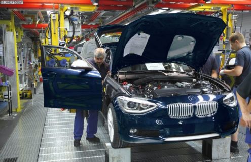 2012 BMW 1 Series Production Photos from Regensburg