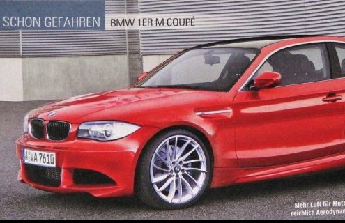 New Rendering: BMW 1M in Red Color