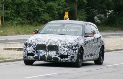 Spy photos: 2012 BMW 1-Series Hatchback