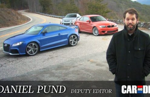 Video: BMW 1M vs. Audi TT RS vs. Infiniti IPL G37