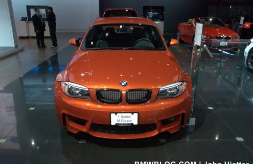 NYIAS 2011: BMW 1M in Valencia Orange