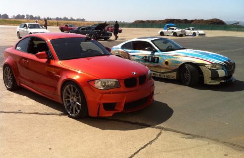 Video: BMW 1M Track Day at OCRC with ESS, KW V3, Eisenmann, HRE, Toyo
