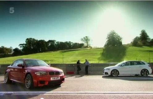 Video Fifth Gear - Audi RS3 vs BMW 1 Series M Coupe