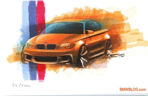 BMW 1M Design Sketch: A Gift For BMWBLOG