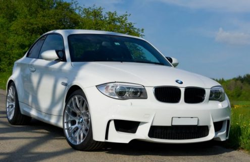 New Live Photos: BMW 1M in Alpine White