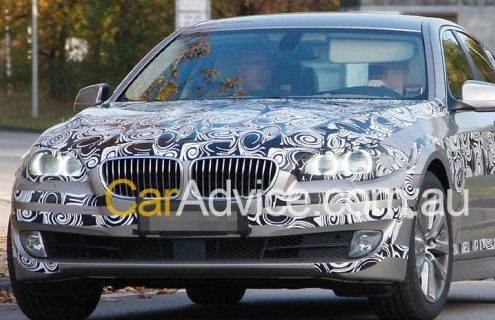 2011 BMW 5 Series showing its new “sexy” bodystyle