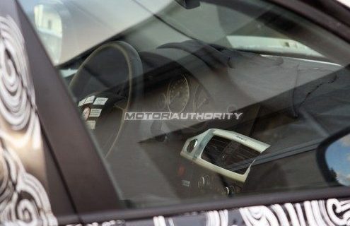 2011 BMW X3 spy photos reveal some of the interior design