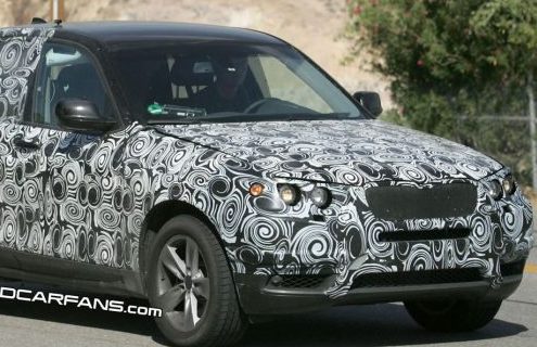 New BMW X3 spotted in Death Valley