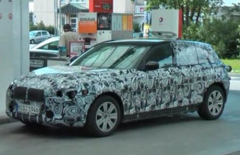 Next generation BMW 1 Series prototype caught on video