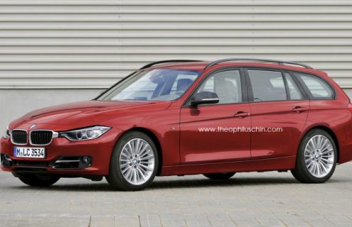 Rendering: BMW 3 Series Touring F31