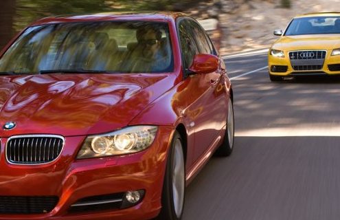 Car and Driver compares the 2009 BMW 335i vs. 2010 Audi S4