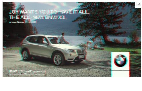 The new BMW X3 goes 3D